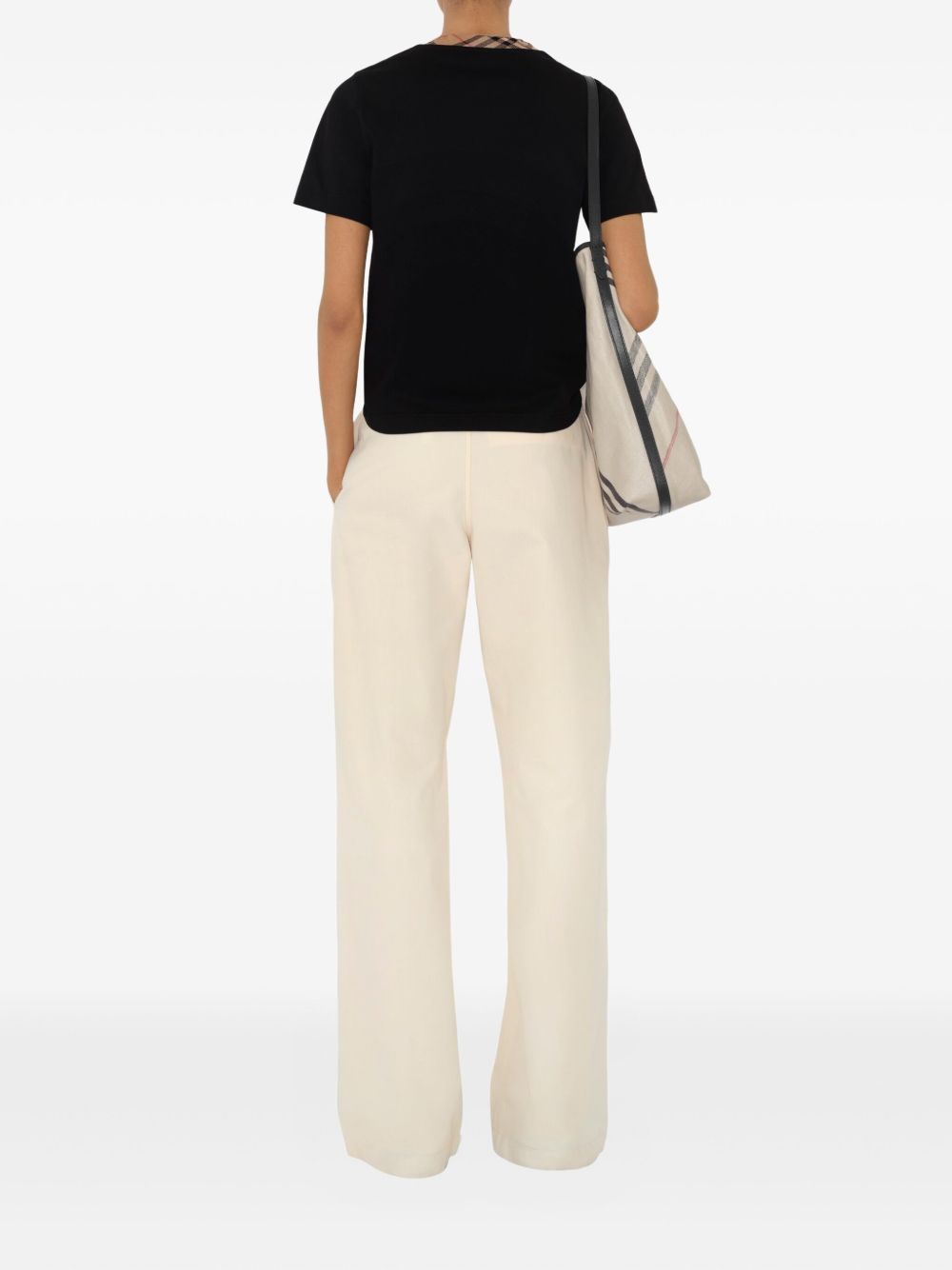 Burberry T-Shirts And Polos Black Cotton
