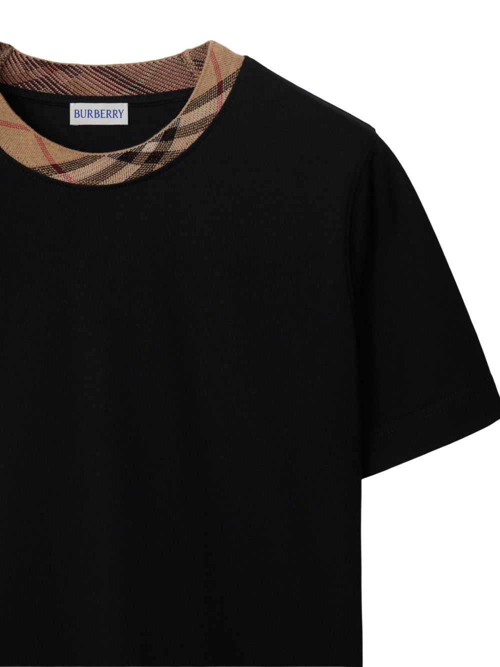 Burberry T-Shirts And Polos Black Cotton