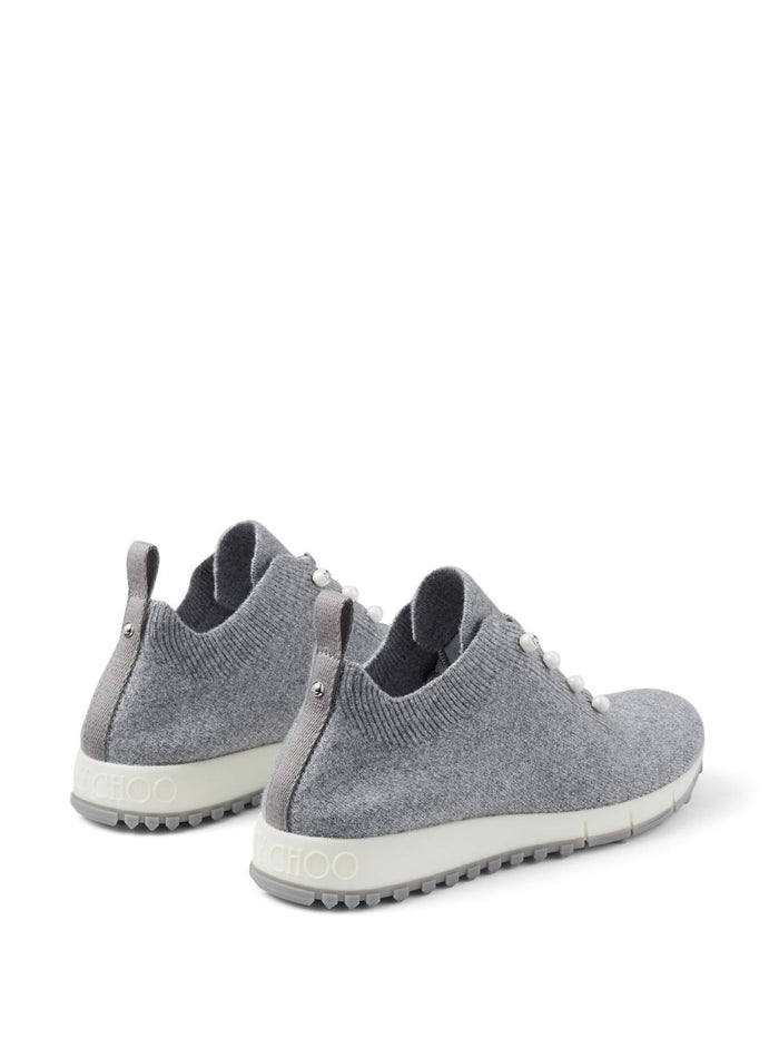 Jimmy Choo Sneakers Grey Cashmere 100 %