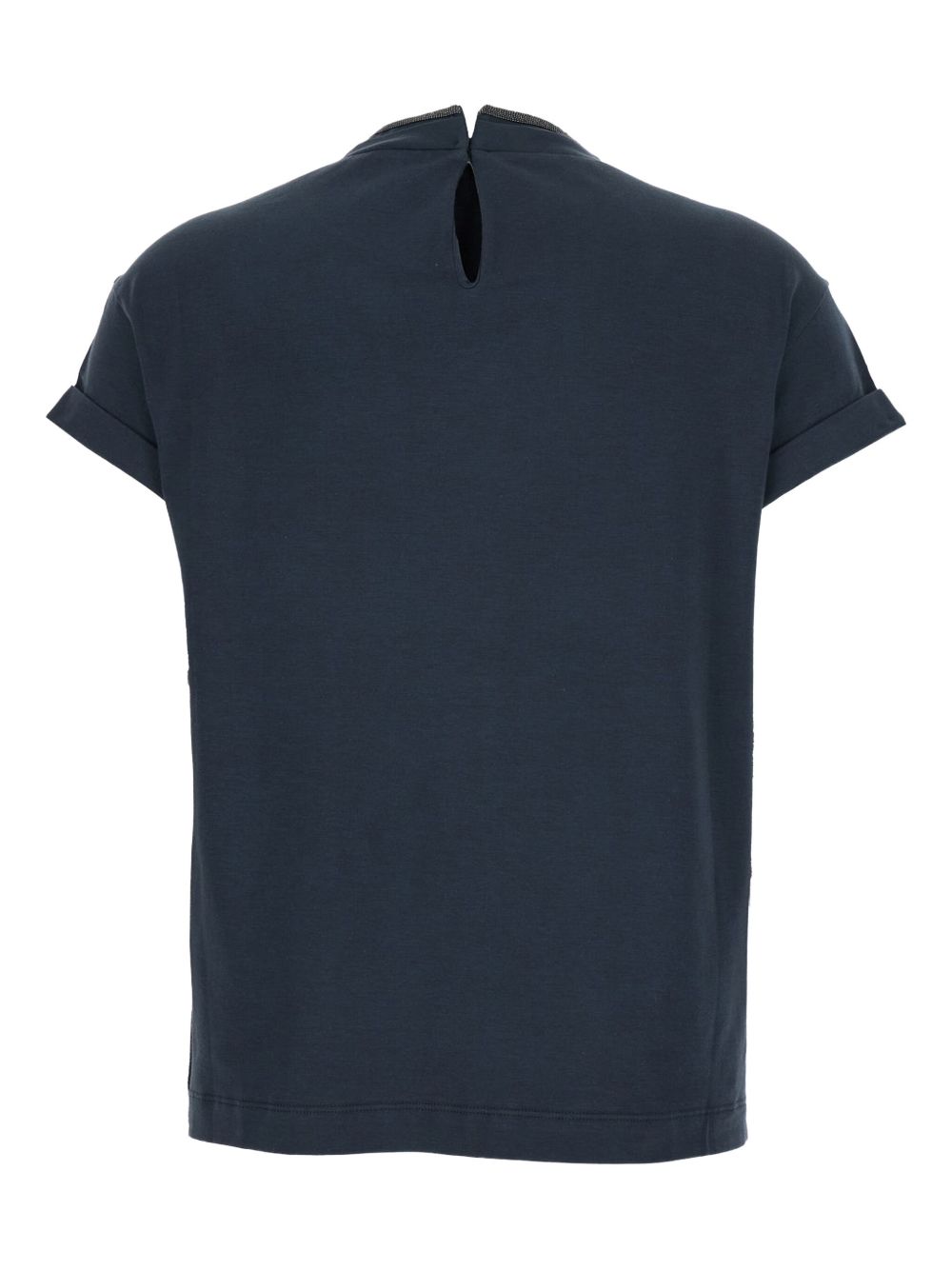 Brunello Cucinelli T-Shirts And Polos Blu Cotton