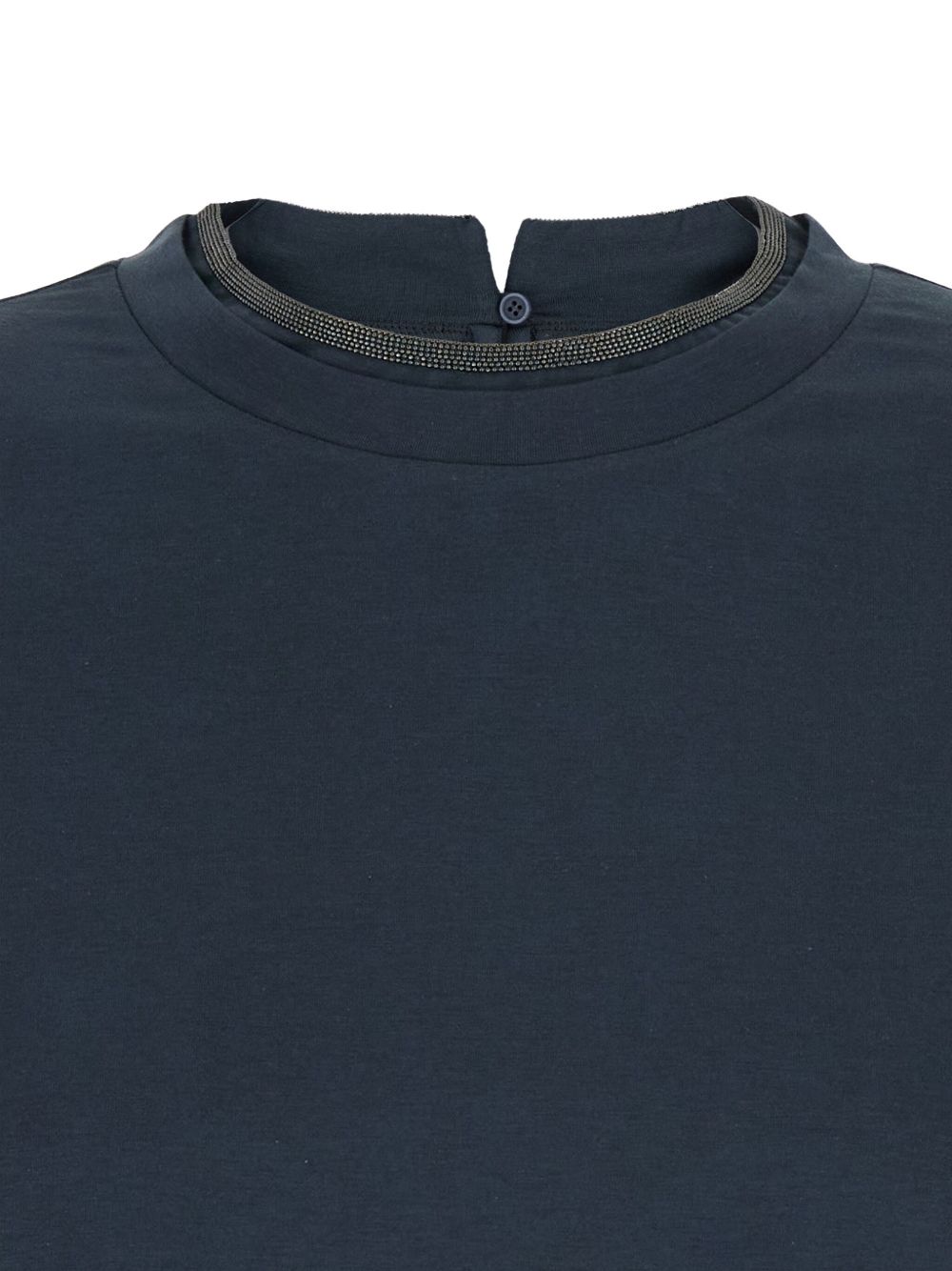Brunello Cucinelli T-Shirts And Polos Blu Cotton