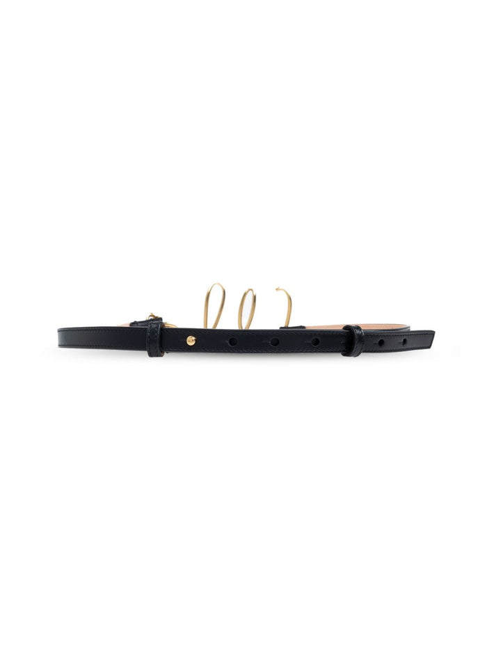 Chloè Belts Black Calf Leather