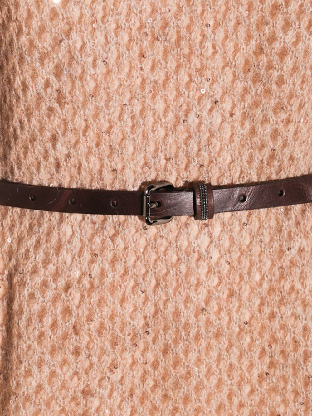 Brunello Cucinelli Dresses Marrone Mohair
