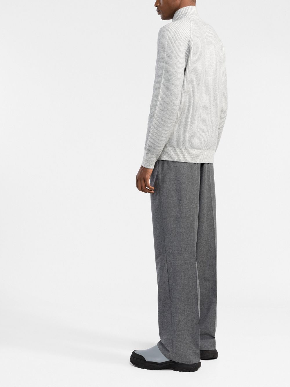 Brunello Cucinelli Sweaters Grigio Chiaro Cashmere
