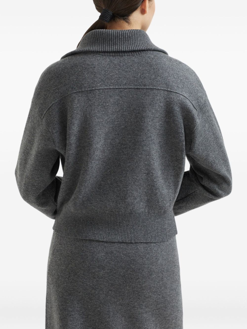 Brunello Cucinelli Sweaters Grigio Cashmere
