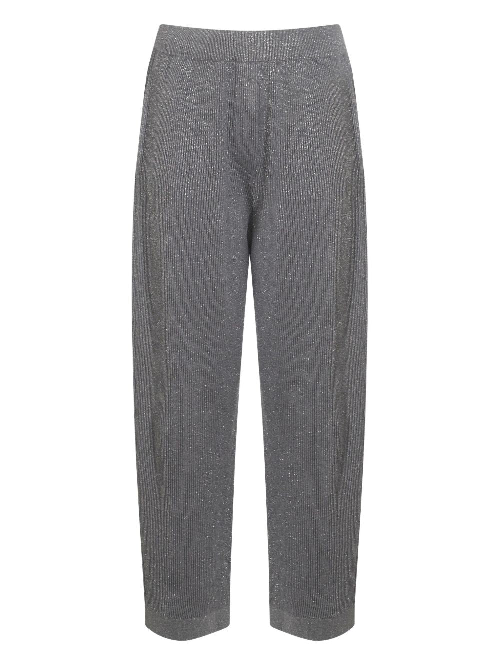 Brunello Cucinelli Trousers Grigio Cotton