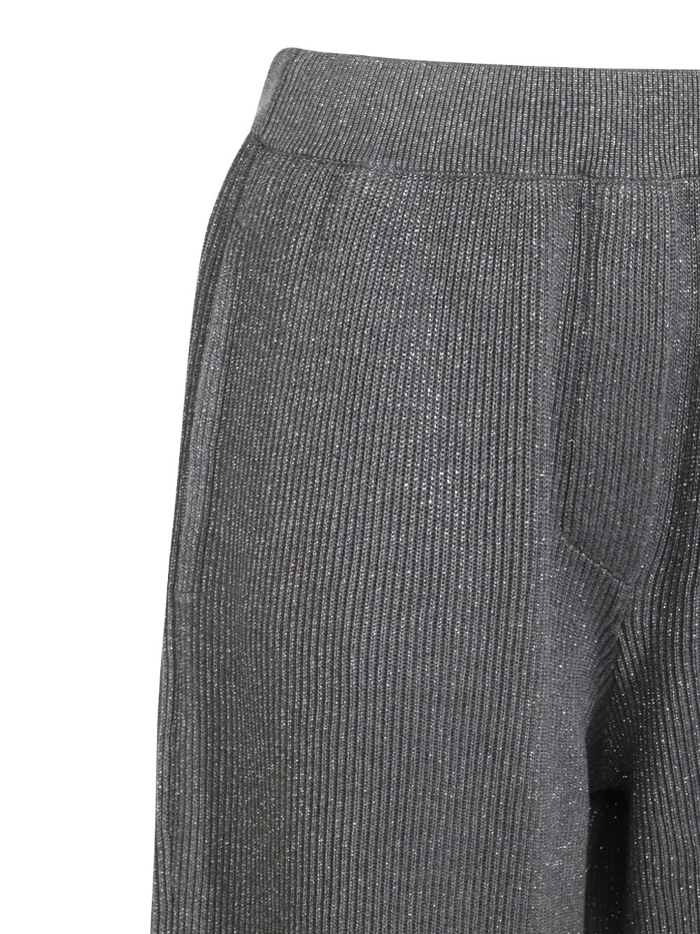 Brunello Cucinelli Trousers Grigio Cotton