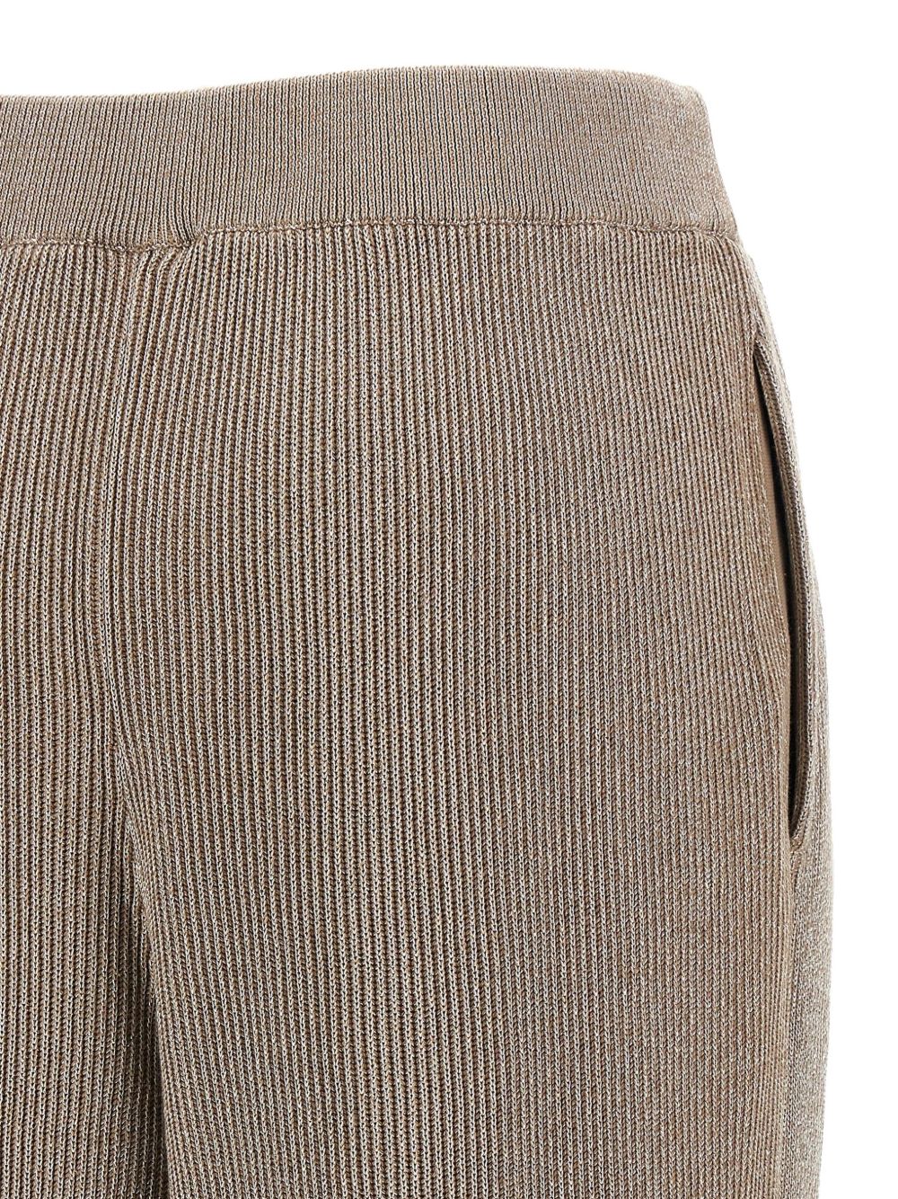 Brunello Cucinelli Trousers Marrone Chiaro Cotton