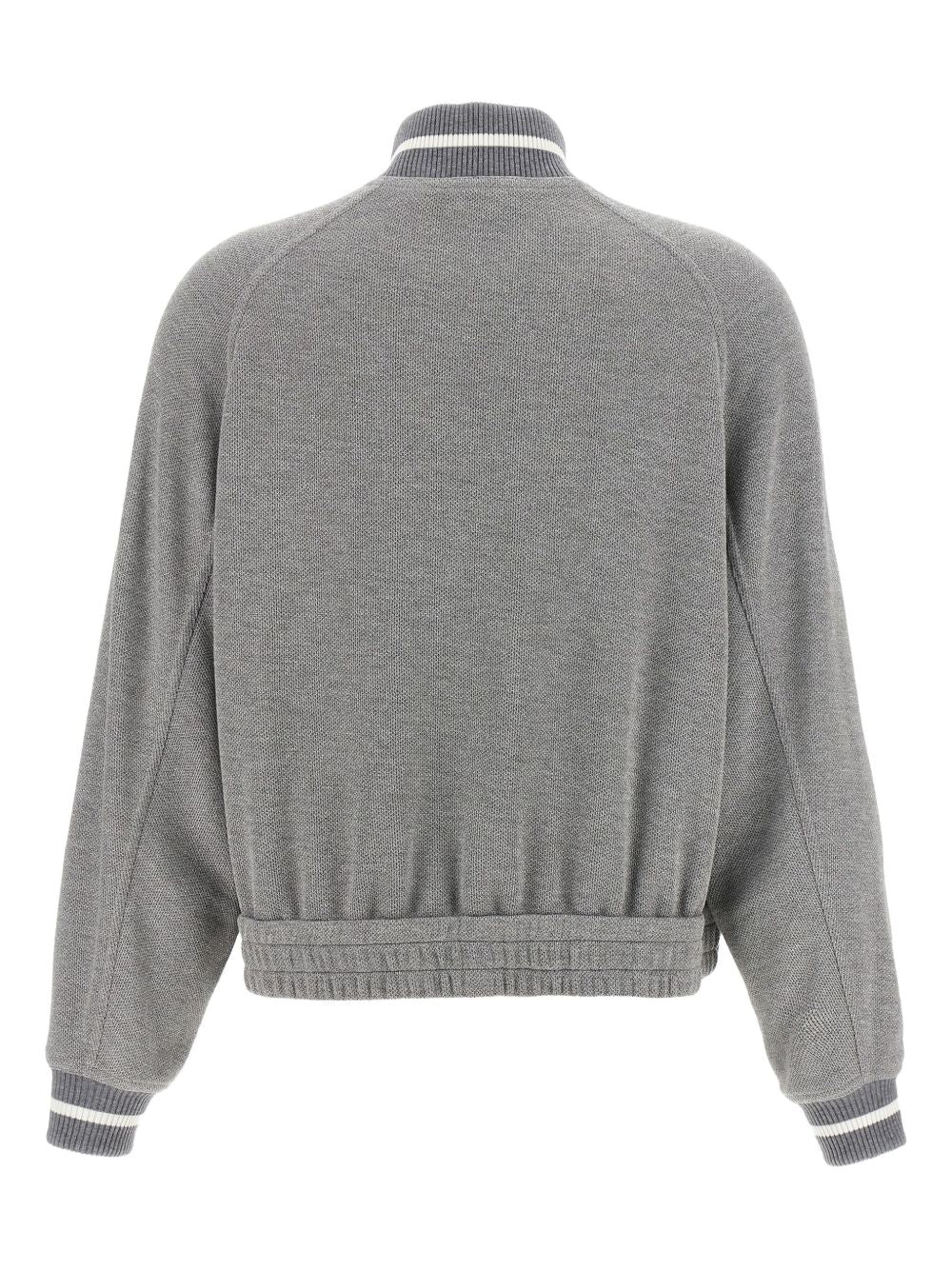 Brunello Cucinelli Sweaters Grigio Cotton