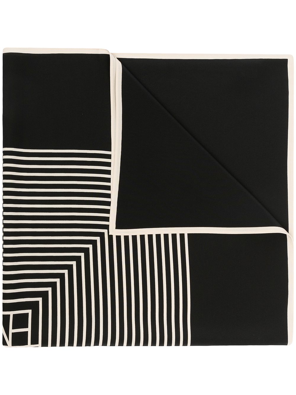 Toteme Pre Scarfs Black Silk