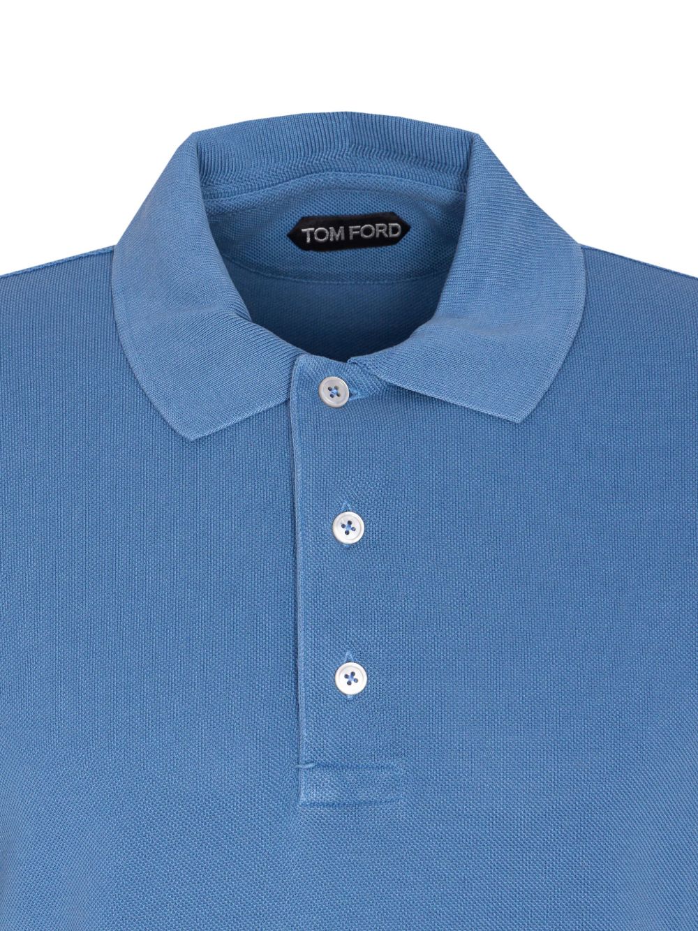 Tom Ford T-Shirts And Polos Clear Blue Lyocell