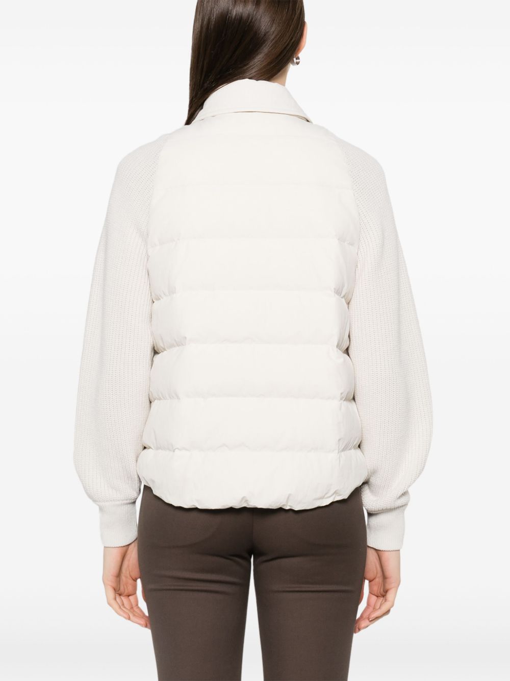 Brunello Cucinelli Coats Bianco Virgin Wool