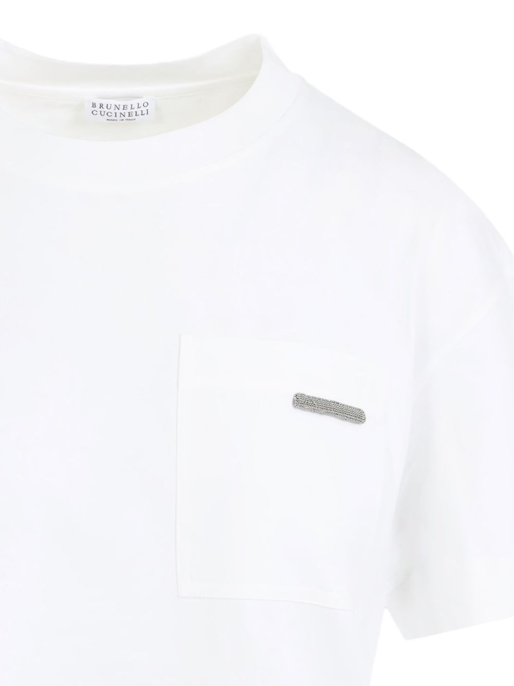 Brunello Cucinelli T-Shirts And Polos Bianco Cotton