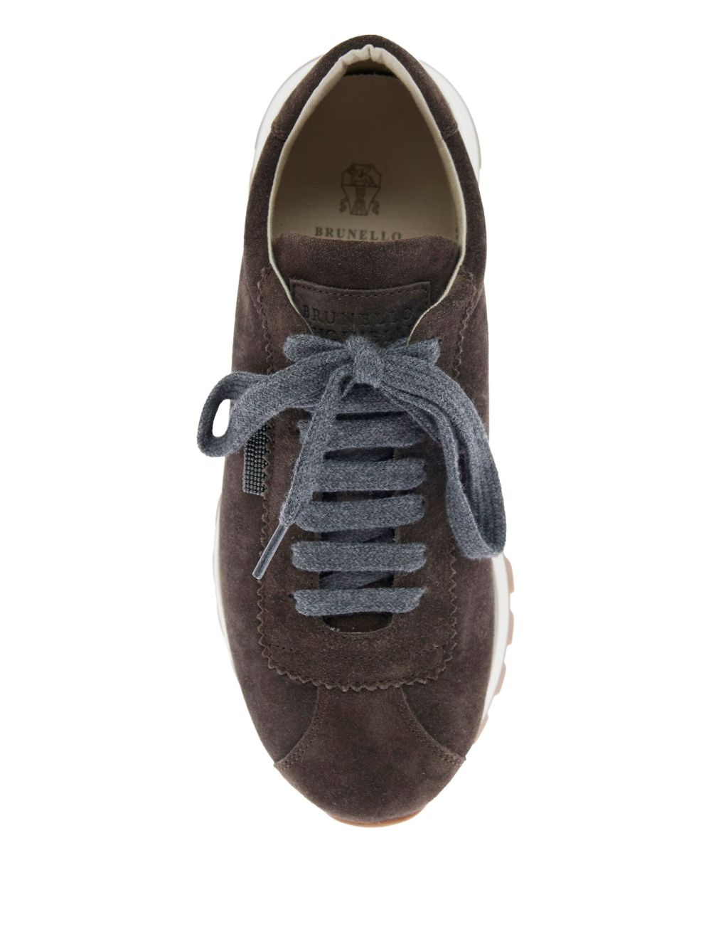 Brunello Cucinelli Sneakers Nero Suede
