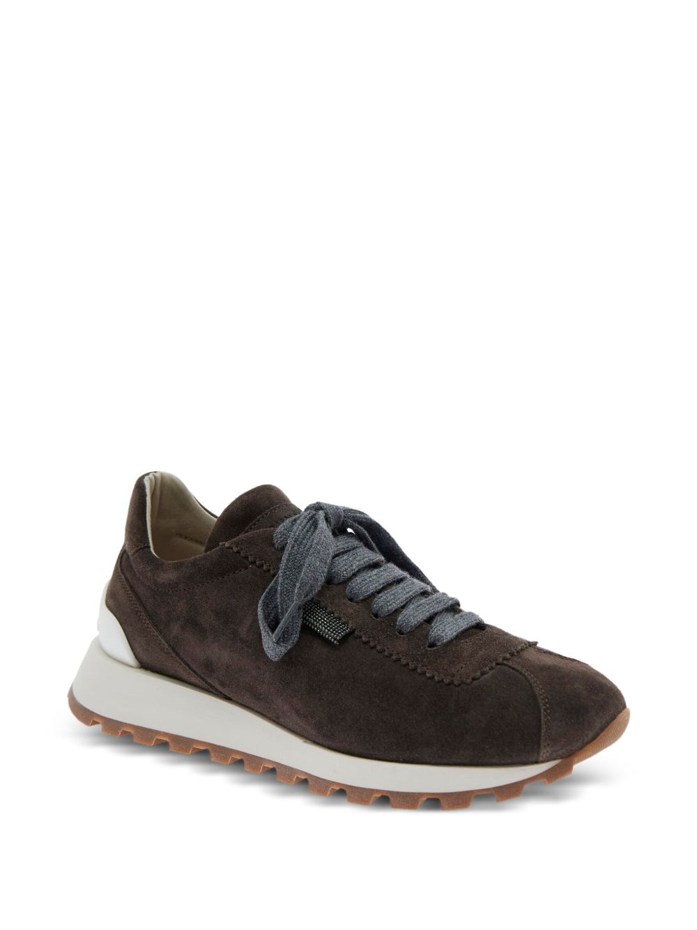Brunello Cucinelli Sneakers Nero Suede