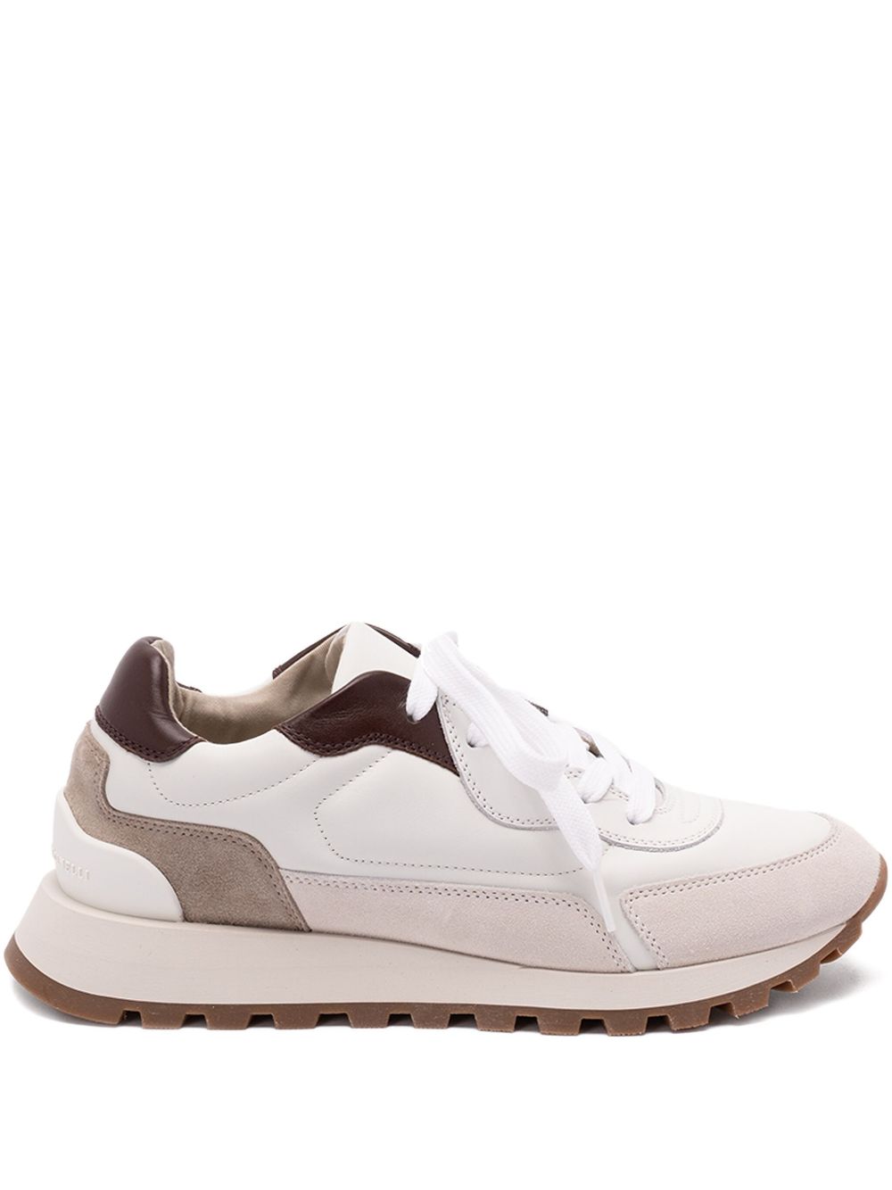 Brunello Cucinelli Sneakers Bianco Suede