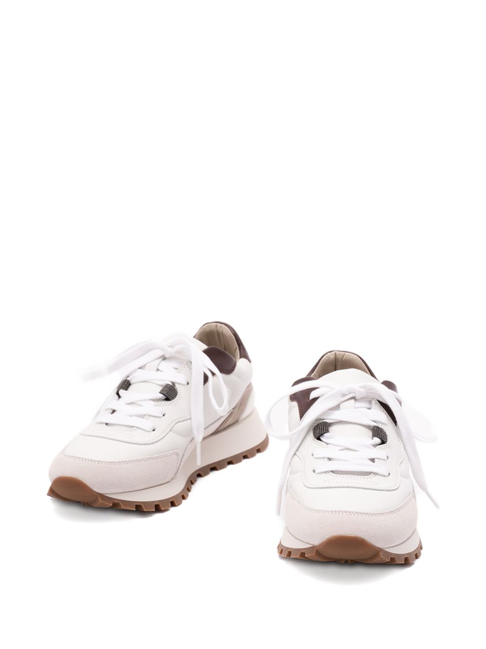 Brunello Cucinelli Sneakers Bianco Suede