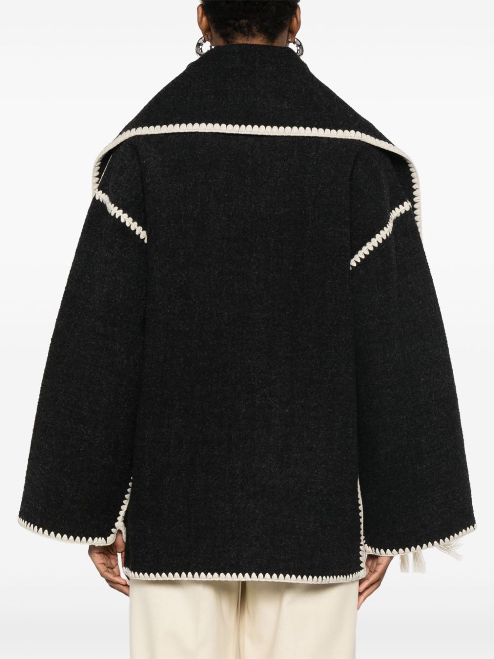 Toteme Pre Jackets Grey Wool Rws