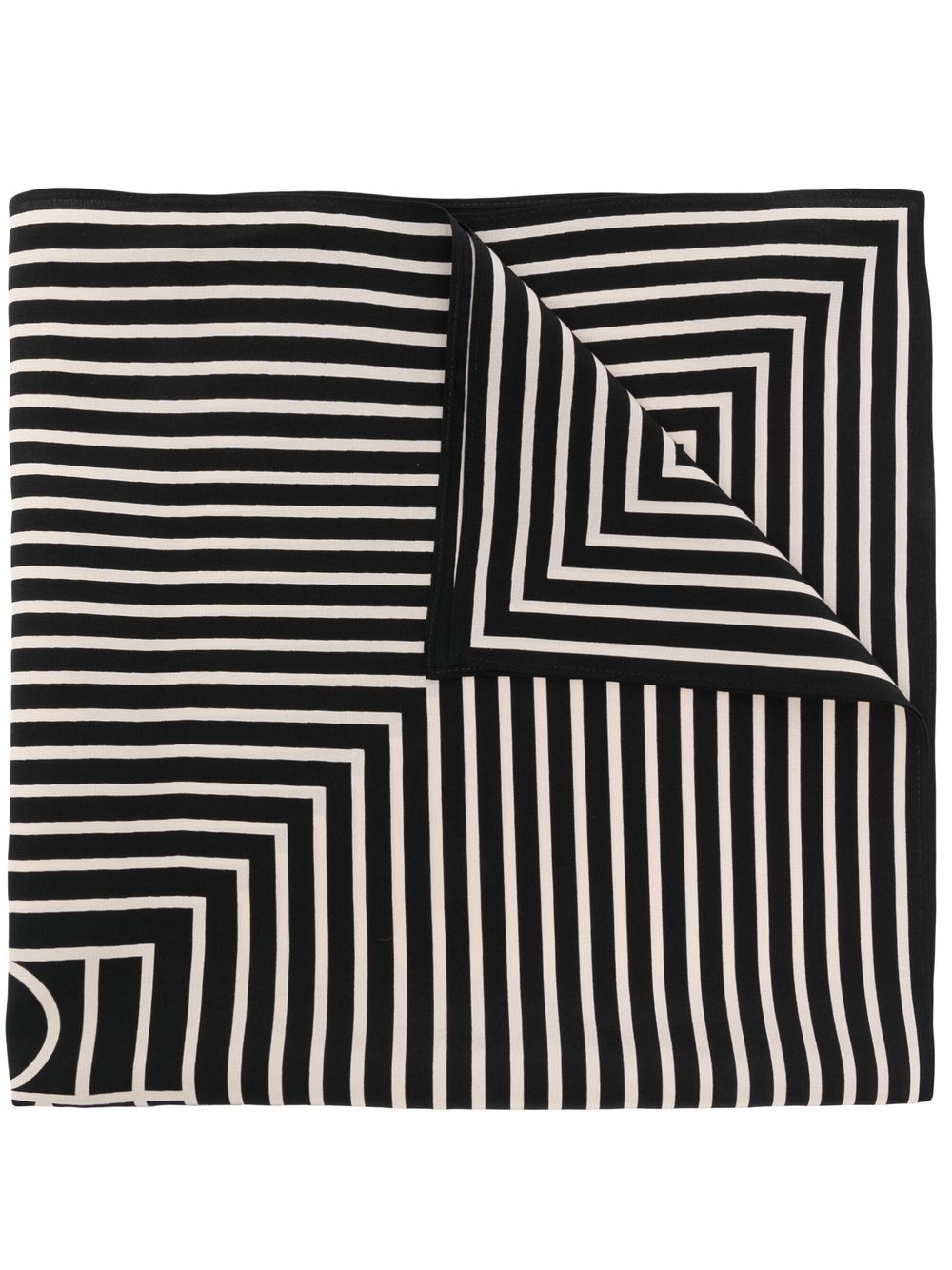 Toteme Pre Scarfs Black Silk