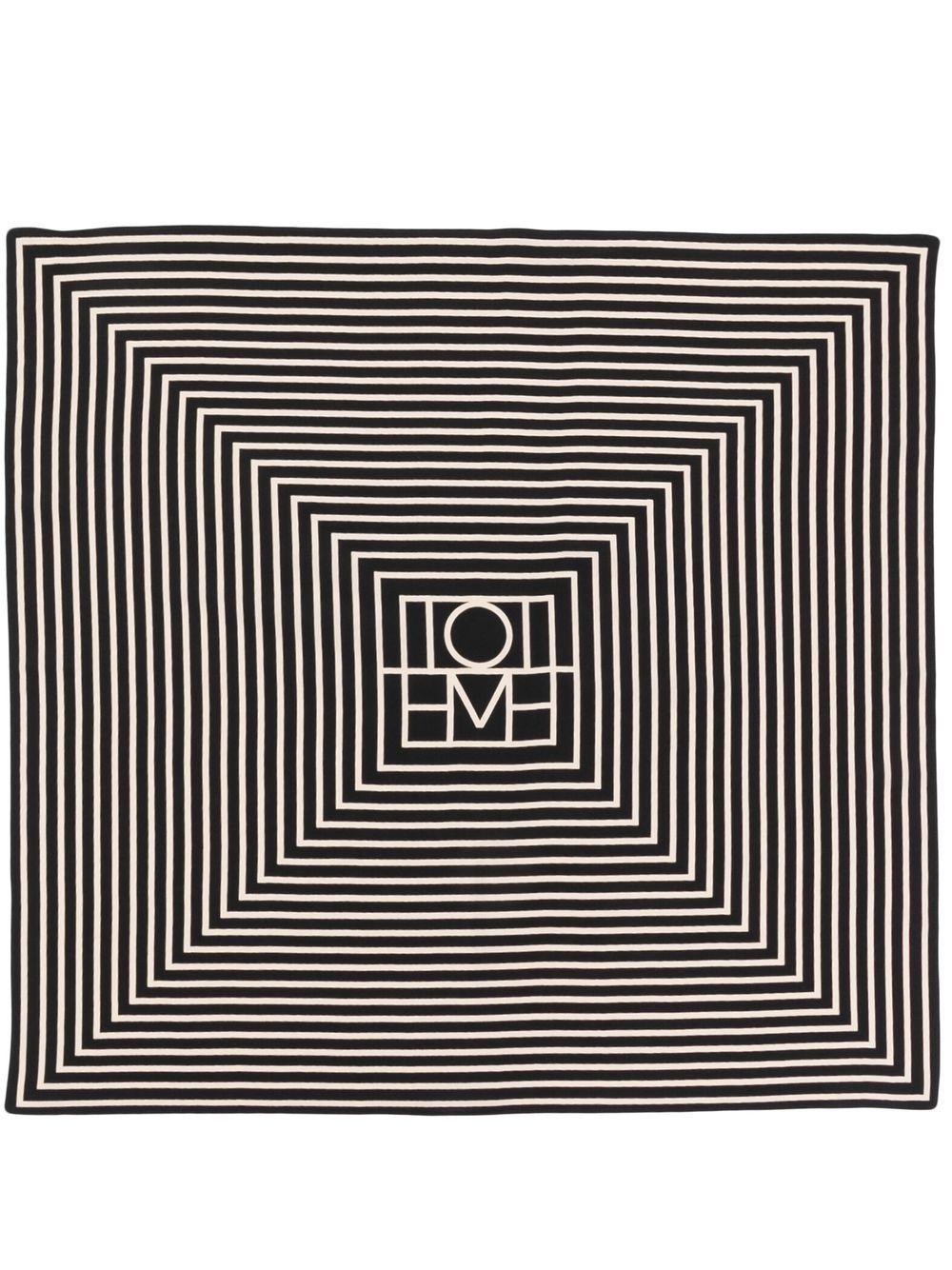 Toteme Pre Scarfs Black Silk