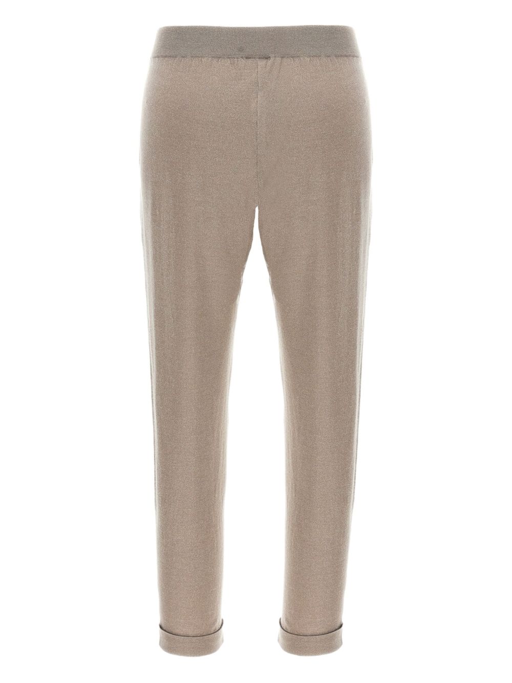 Brunello Cucinelli Trousers Tortora Cashmere
