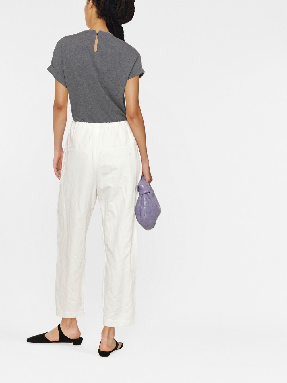 Brunello Cucinelli T-Shirts And Polos Grigio Scuro Cotton