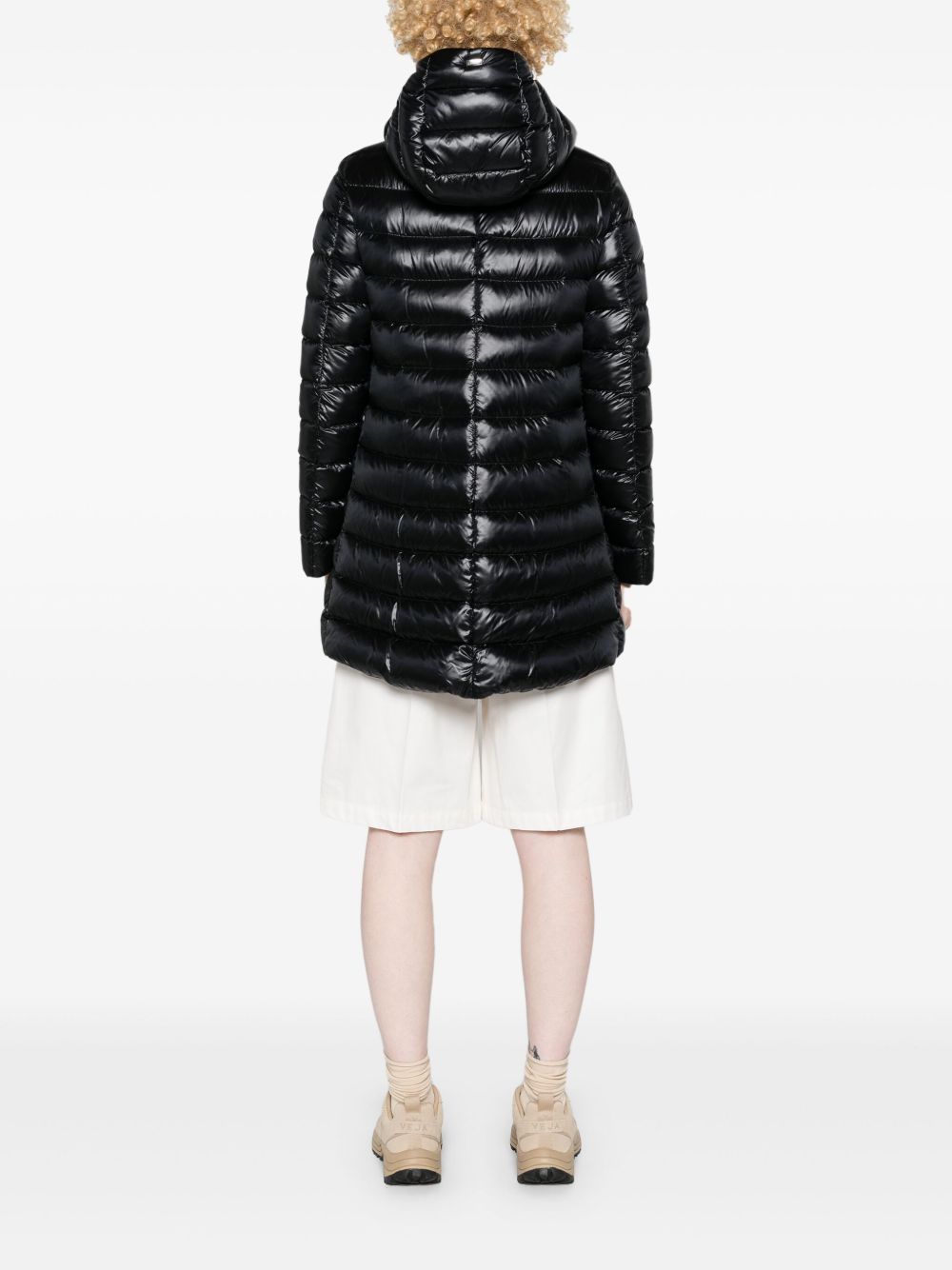 Herno Coats Black Polyamide