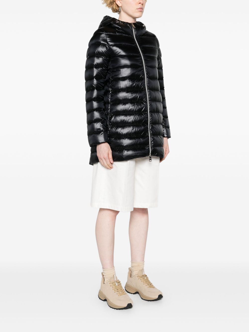 Herno Coats Black Polyamide