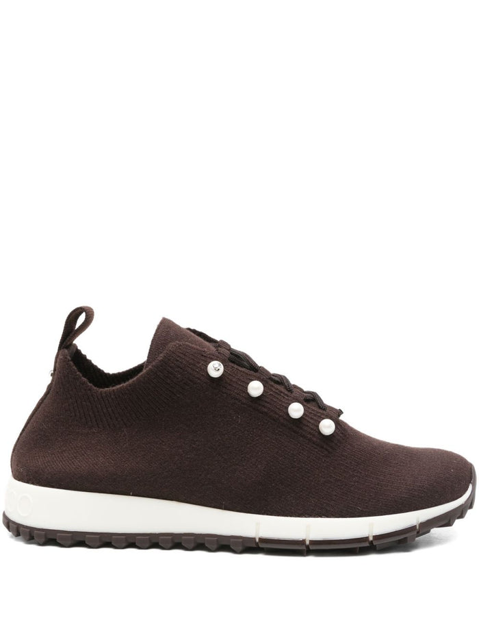 Jimmy Choo Sneakers Brown Outer: Fabric