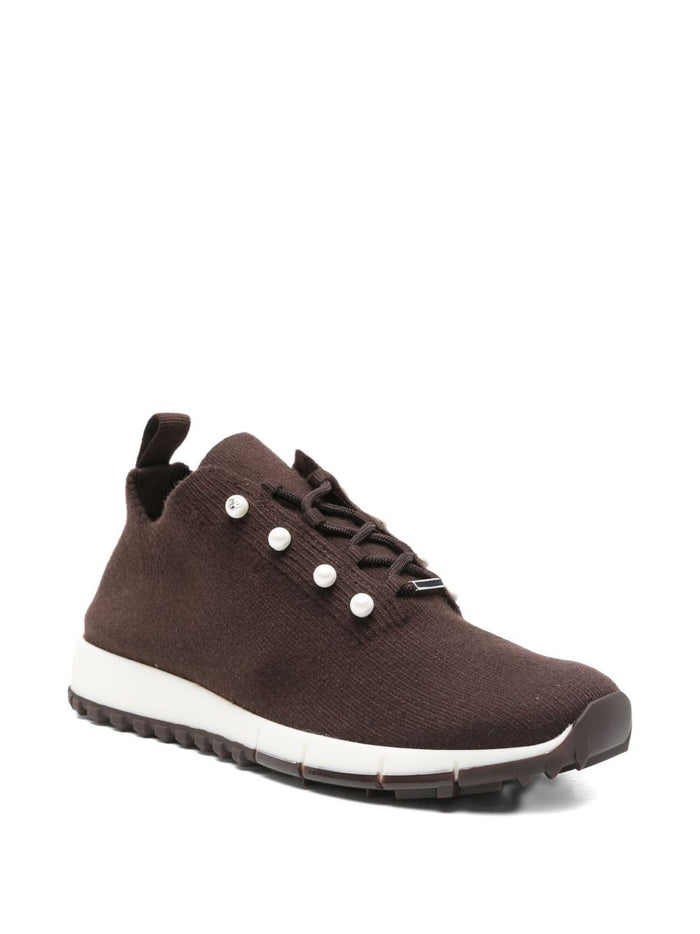 Jimmy Choo Sneakers Brown Outer: Fabric
