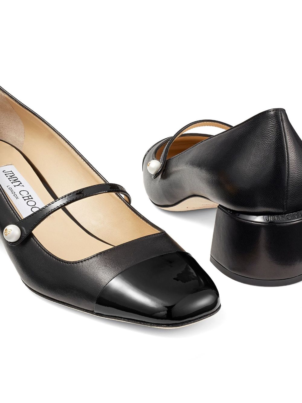 Jimmy Choo With Heel Black Calf Leather