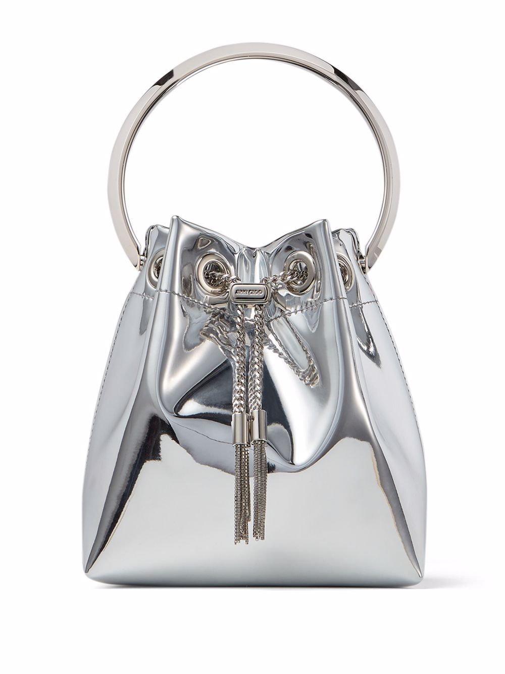 Jimmy Choo Bags Silver Calf Leather
