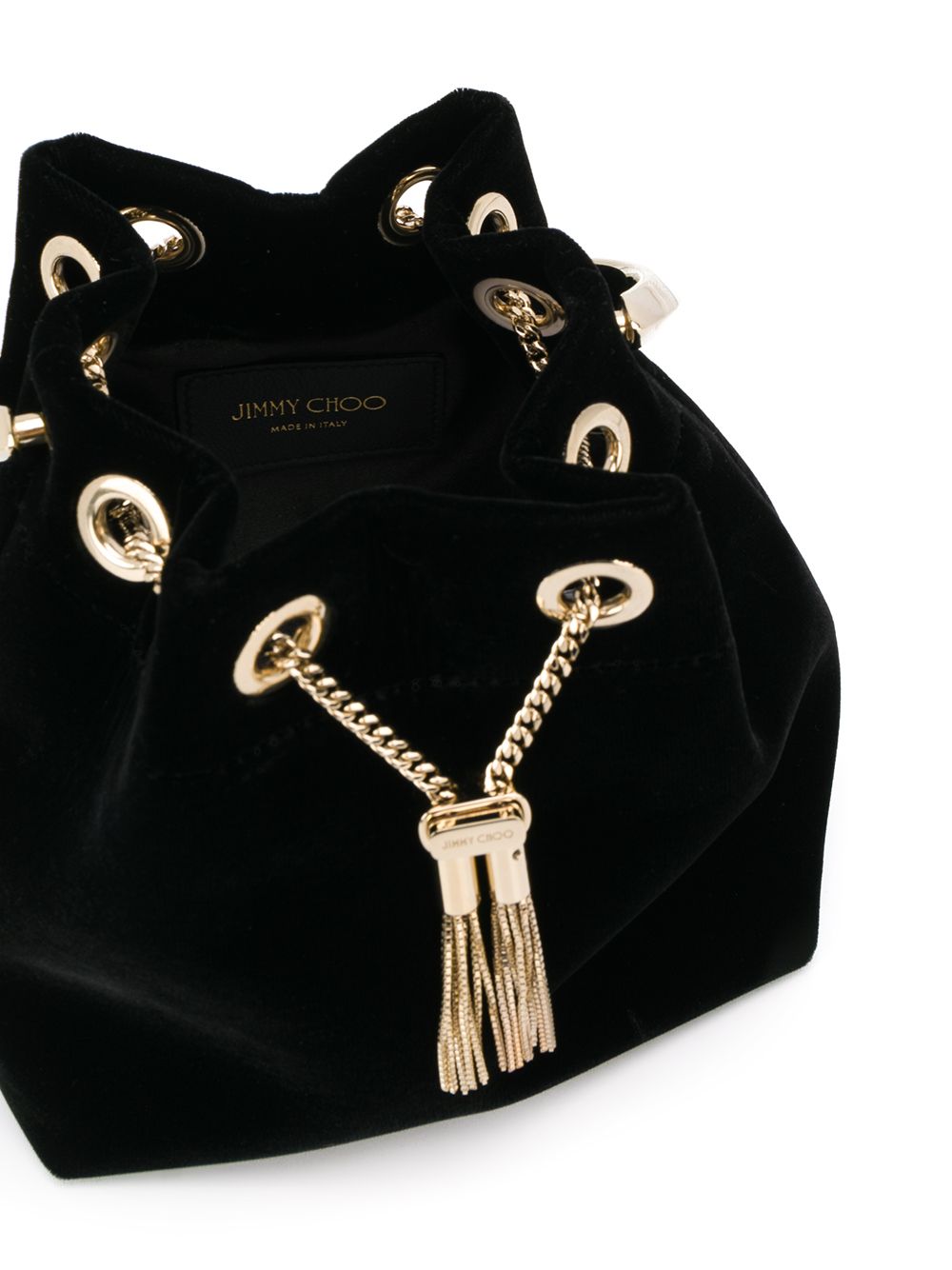 Jimmy Choo Bags Black Brass Viscose Cupro