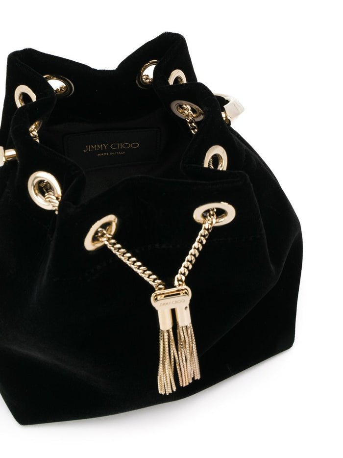 Jimmy Choo Bags Black Brass Viscose Cupro