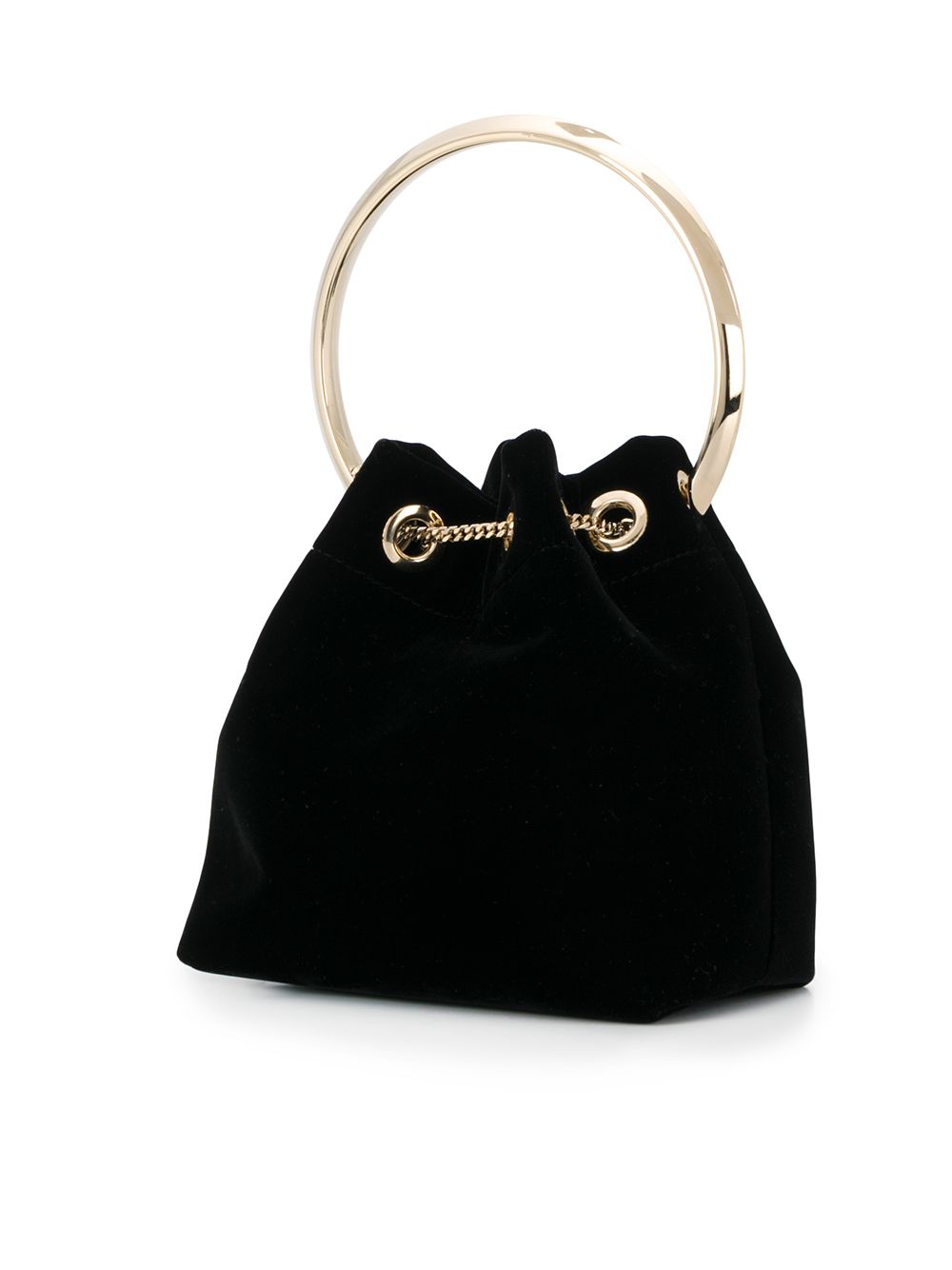 Jimmy Choo Bags Black Brass Viscose Cupro