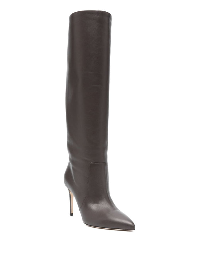 Paris Texas Boots Marrone Scuro Outer: Calf Leather