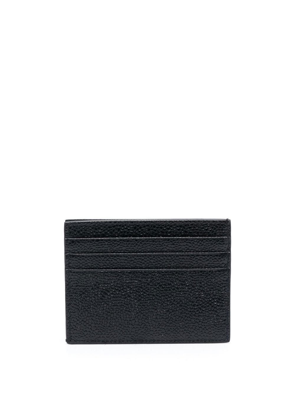 Thom Browne Wallets Black Self: Calf Full Grain Leather