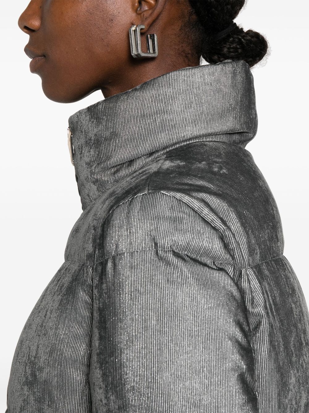 Herno Coats Light Grey Polyamide
