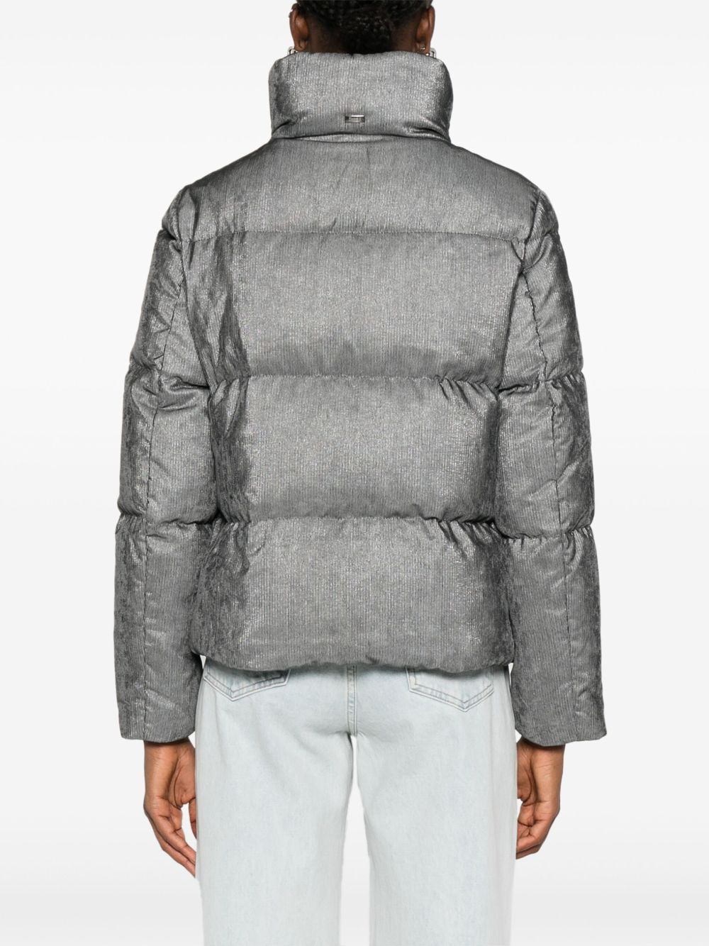 Herno Coats Light Grey Polyamide