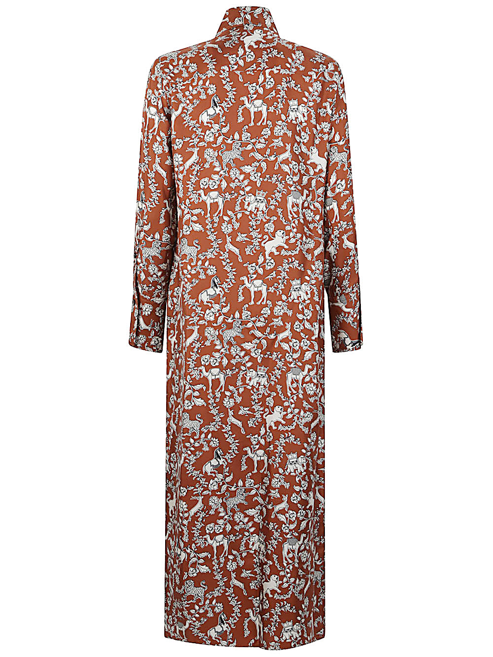 Alberto Biani Dresses Brown Silk
