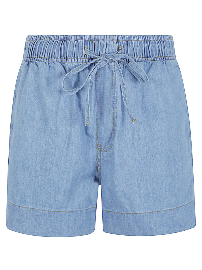 SOSUE Shorts Clear Blue Cotton