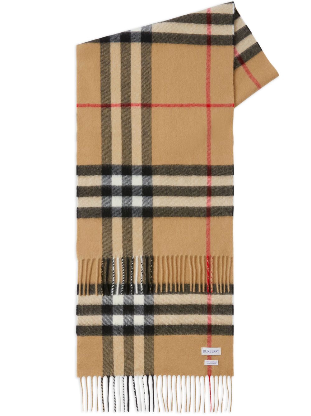 Burberry Scarfs Beige Cashmere