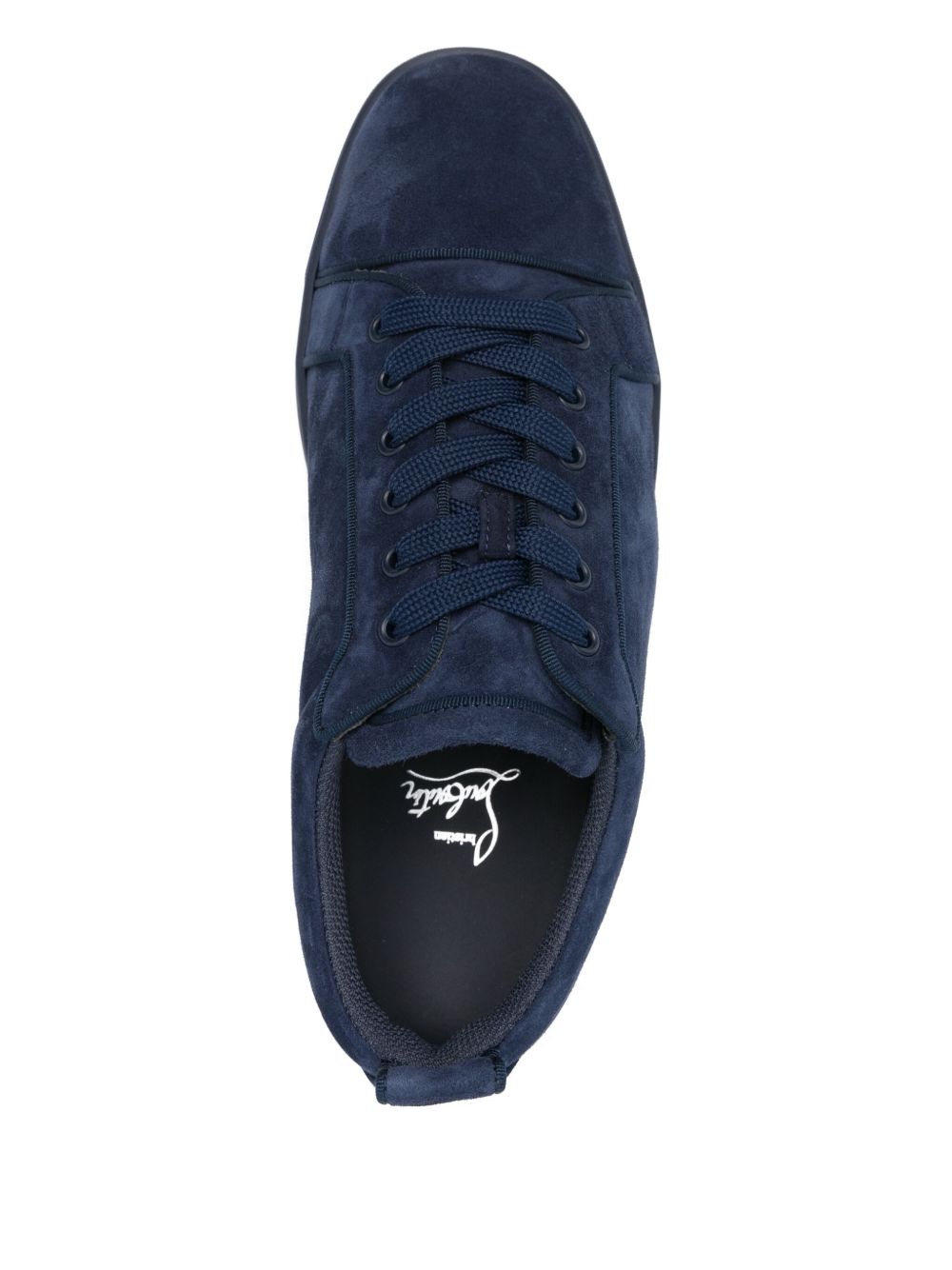 Christian Louboutin Sneakers Blue Outer: Calf Suede