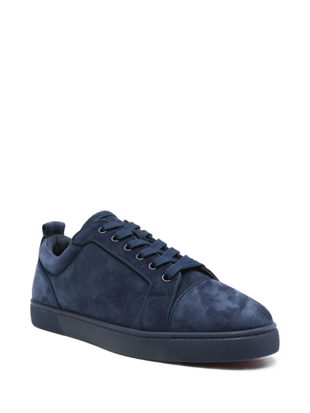 Christian Louboutin Sneakers Blue Outer: Calf Suede