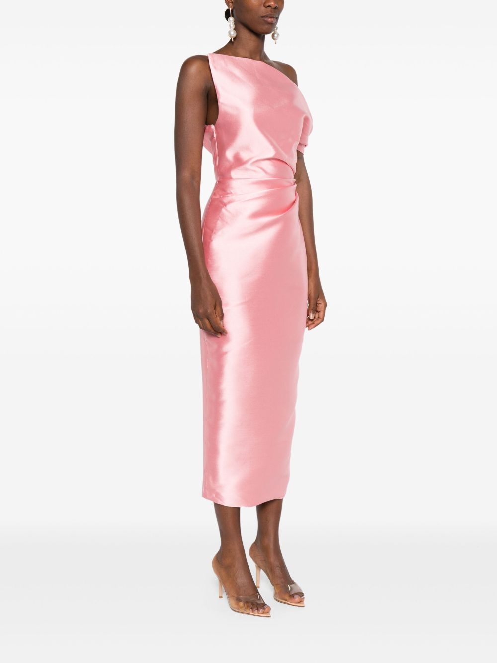 Solace London Dresses Pink Outer: Polyester