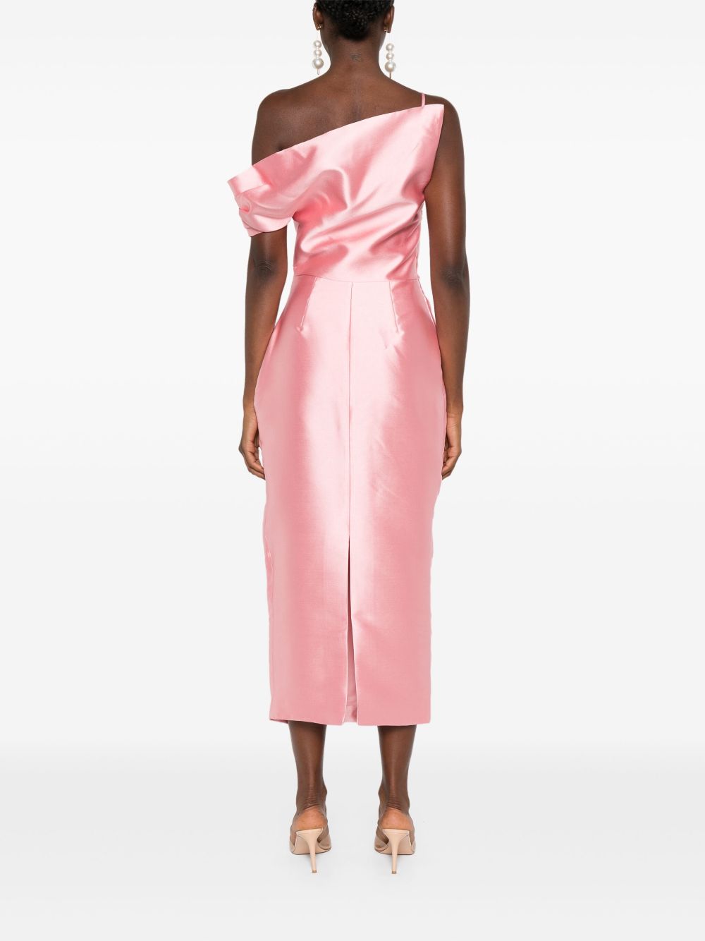 Solace London Dresses Pink Outer: Polyester