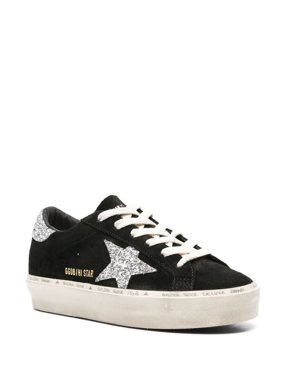 Golden Goose Sneakers Black Calf Leather