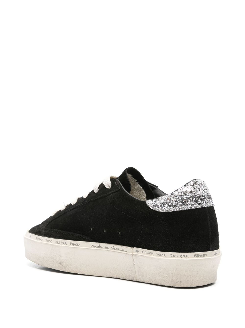 Golden Goose Sneakers Black Calf Leather