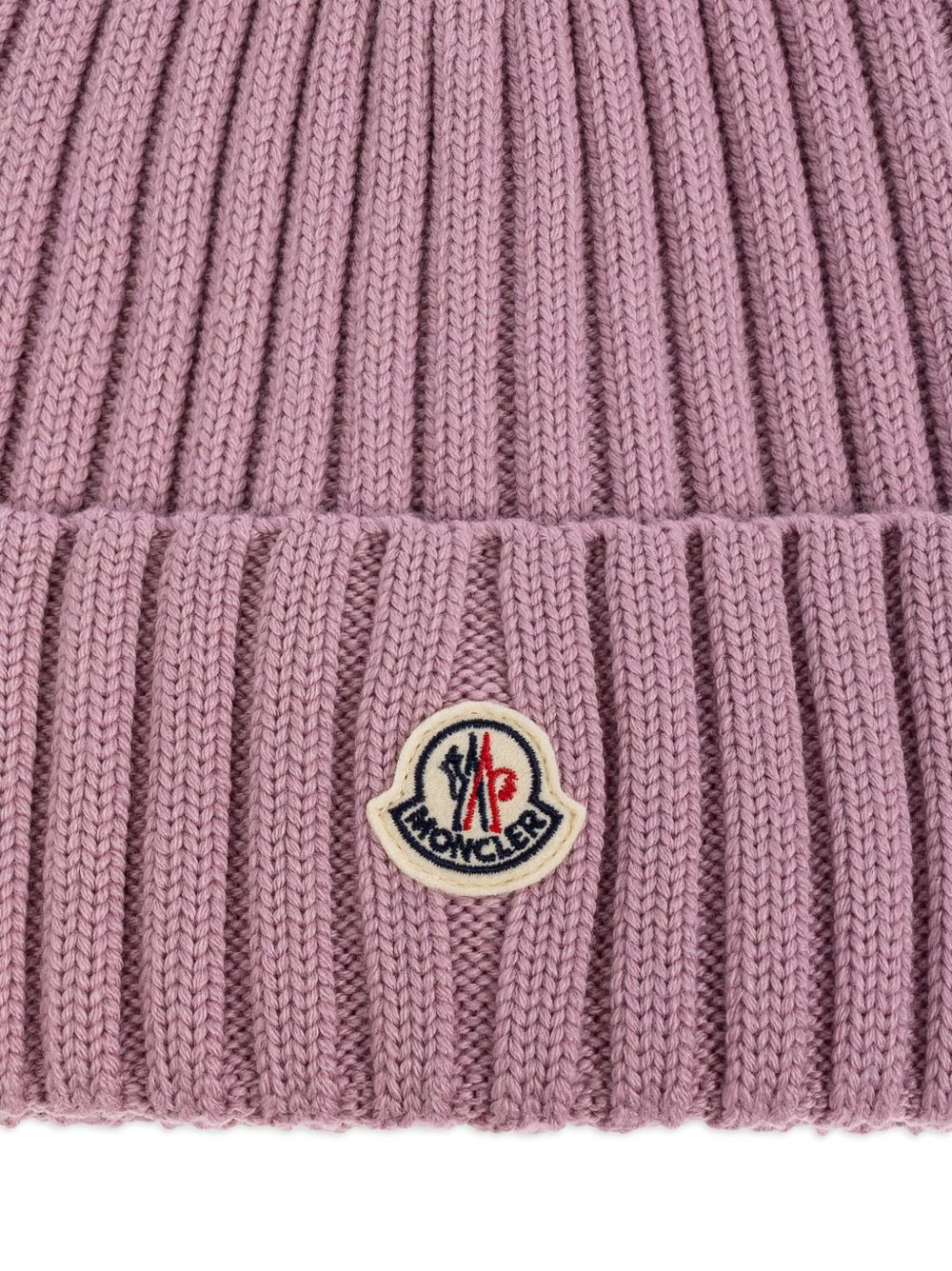 Moncler Hats Pink Virgin Wool