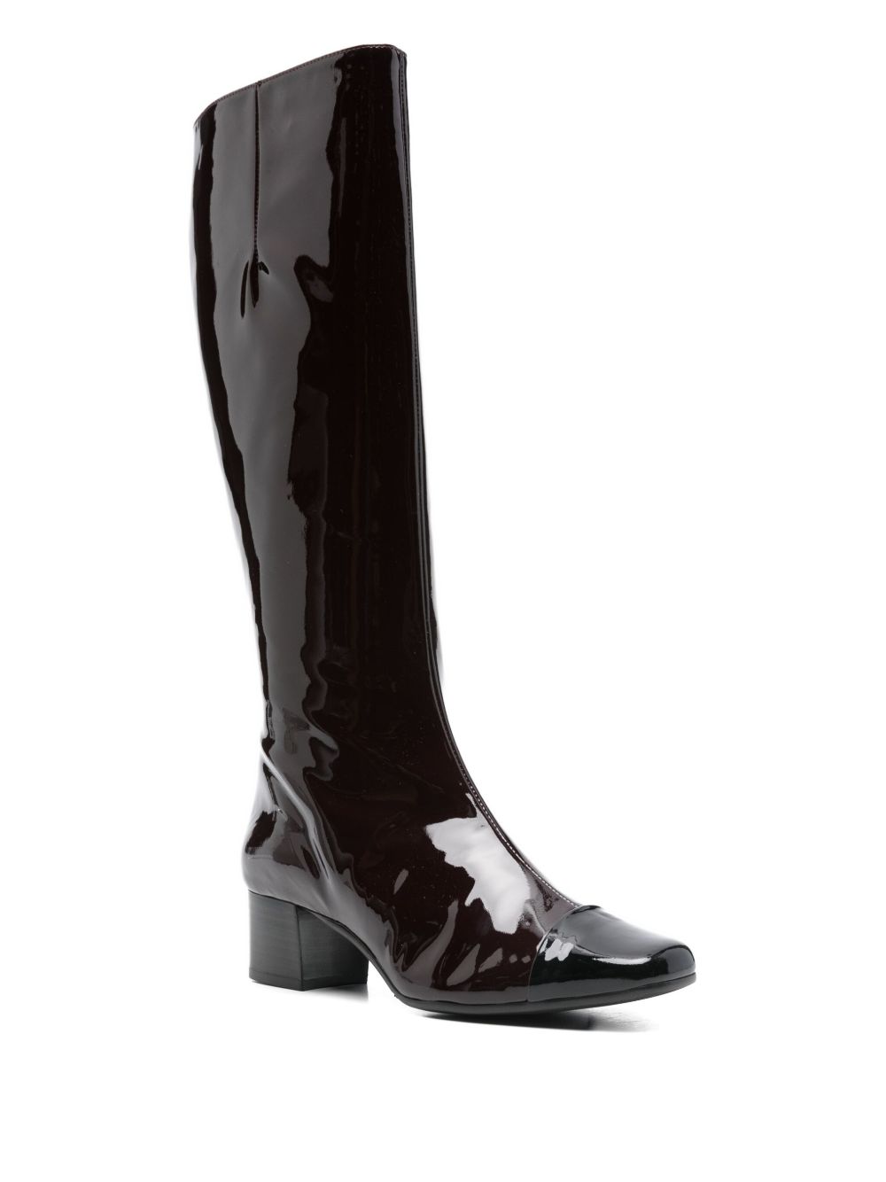 CAREL PARIS Boots Brown Outer: Patent Calf Leather